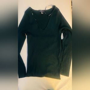 Dark green forever21 dress